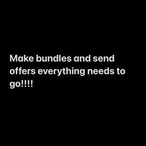 Selling everything at a reasonable price please send offers and I will counter!